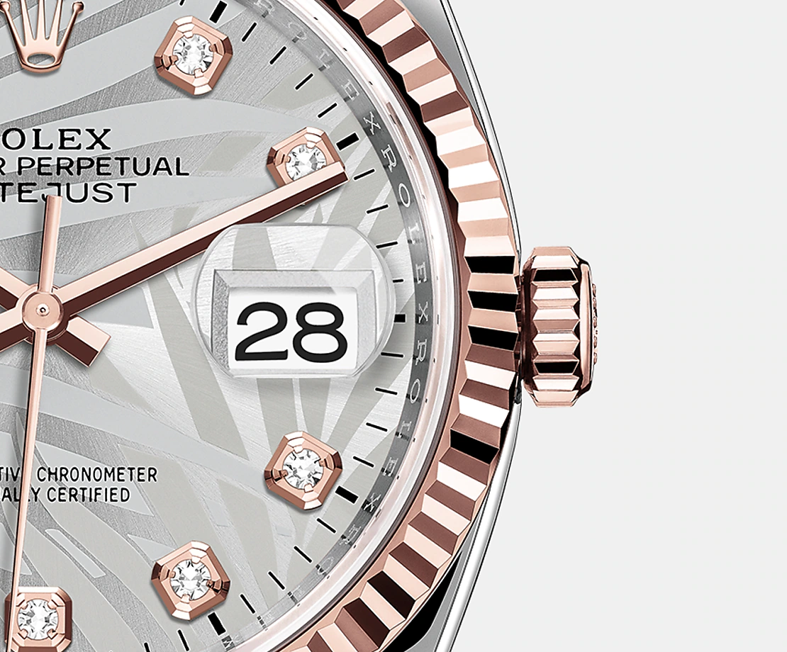 Datejust 36mm, Oystersteel and 18k Everose Gold, Ref# 126231-0038