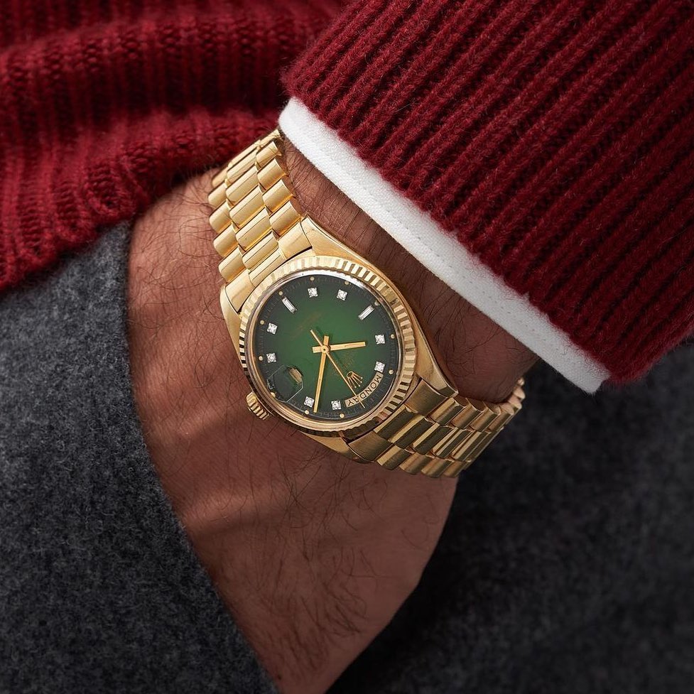 DAY-DATE 36 Oyster, 36 mm, yellow gold M128238-0069
