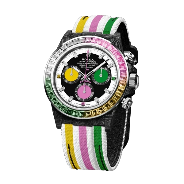 Diw Daytona carbon rainbow candy 40mm carbon