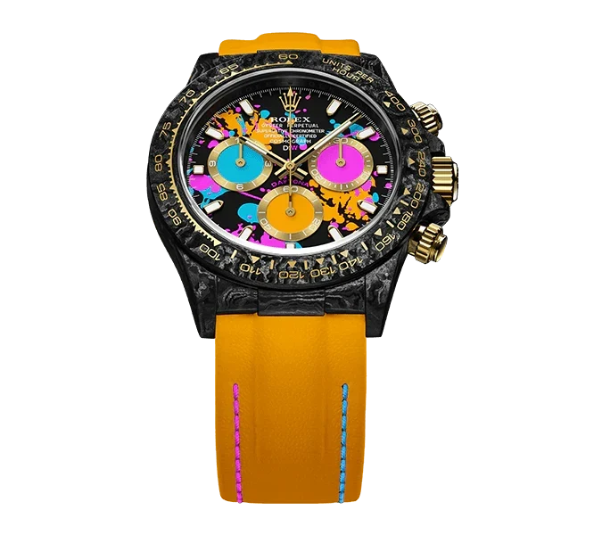Diw Daytona Motley Orange motley orange 40mm oyster black 116503MTO01