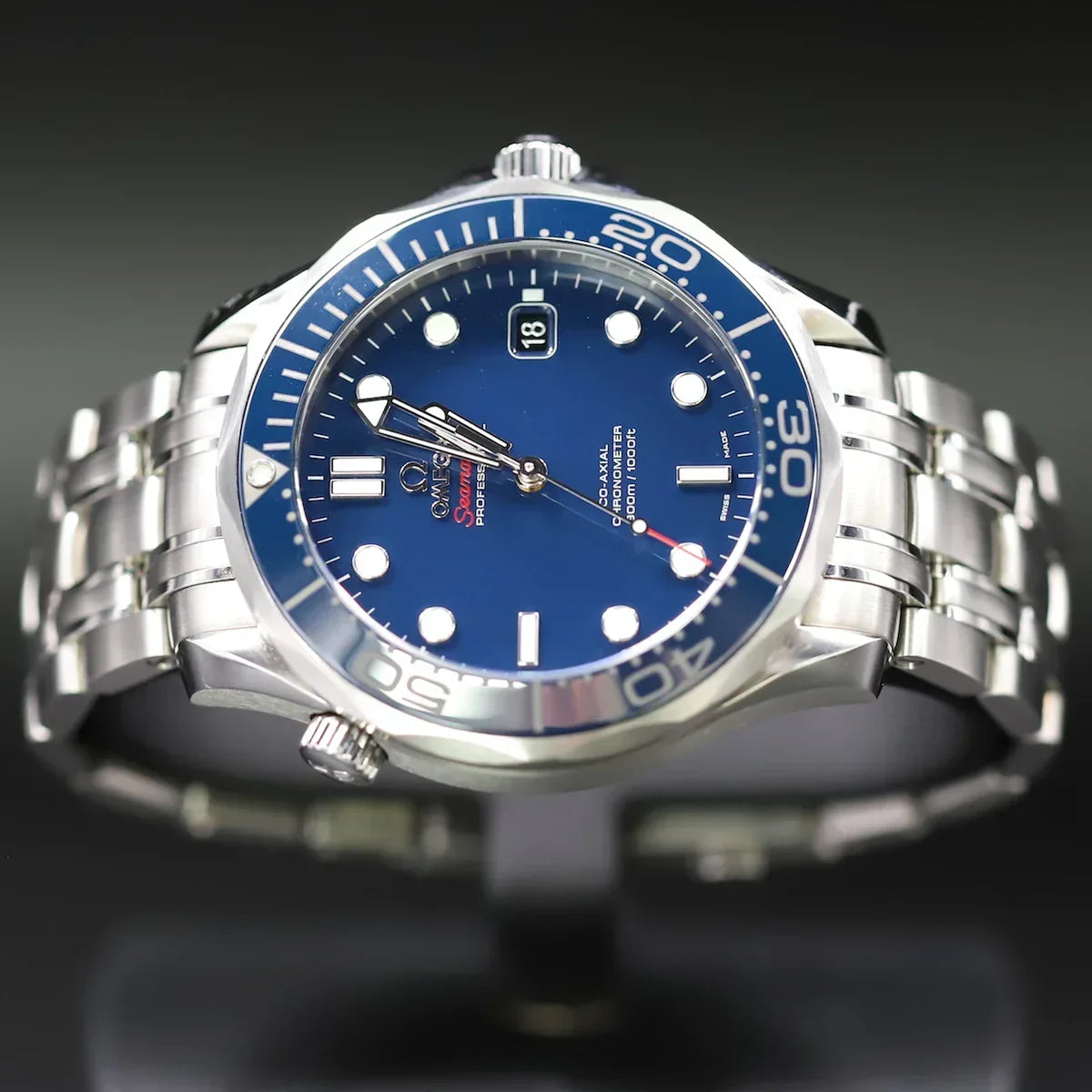 Seamaster Automatic Chronometer Blue Dial Men’s Watch