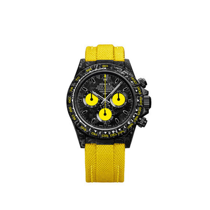 Diw Daytona carbon lemon edition 40mm oyster black