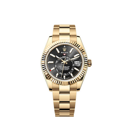 Sky-Dweller, 42mm, 18k Yellow Gold, Ref# 336938-0002
