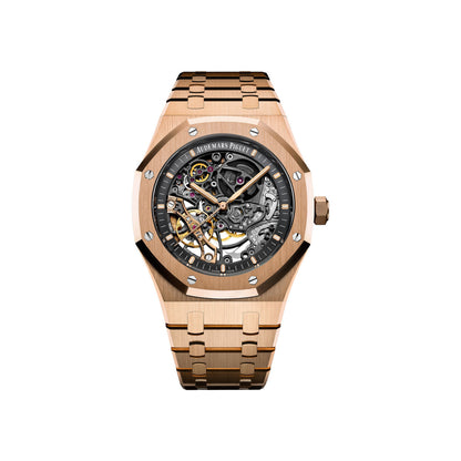Audemars Piguet Royal Oak DOUBLE BALANCE WHEEL OPENWORKED Ref# 15407OR.OO.1220OR.01