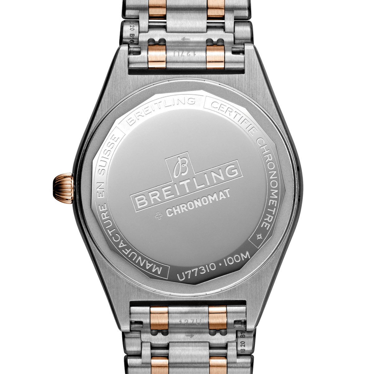 Breitling Chronomat 32, Stainless Steel, 18k Red Gold and 11 Diamonds, Ref# U77310101A2U1, Unworn 2024