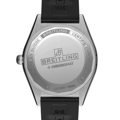 Breitling Chronomat Automatic 36 Stainless Steel & 18k Grey Gold (Gem-set) Ref# G10380591C1S1