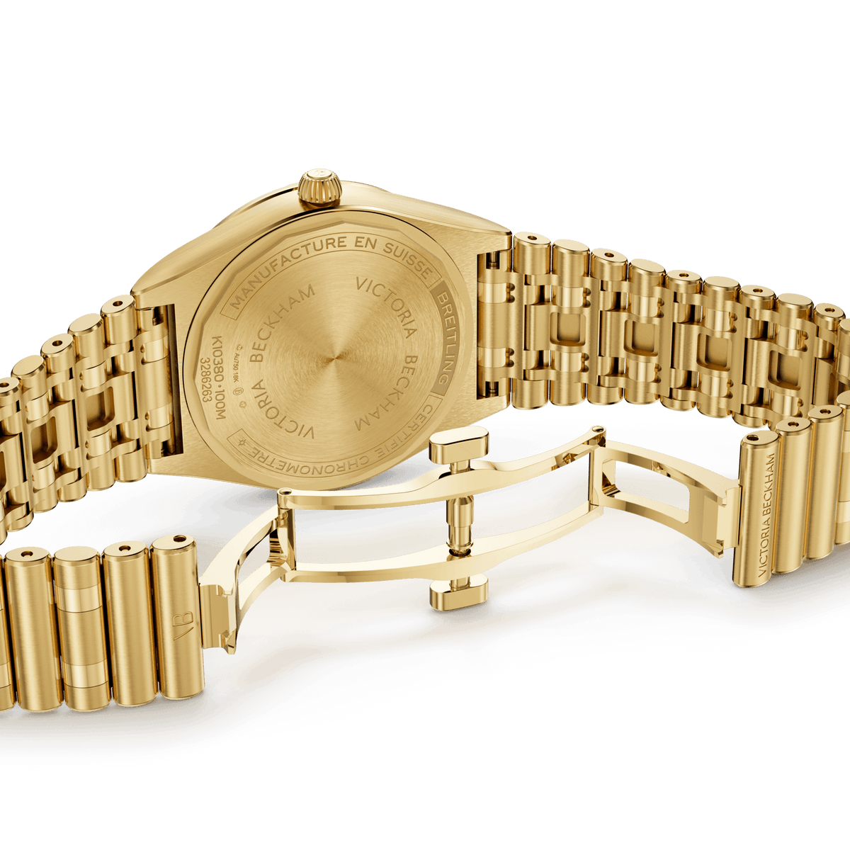 Breitling Chronomat Automatic 36 Victoria Beckham, 18k Yellow Gold, Ref# K103801A1A1K1, Unworn 2024