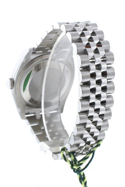 Datejust 36 Black Jubilee design set with Diamonds Dial 18k White Gold Diamond Bezel Jubilee Men’s Watch 116244