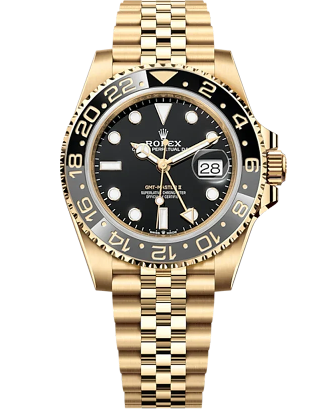 GMT-Masterll Oyster, 40 mm, yellow gold