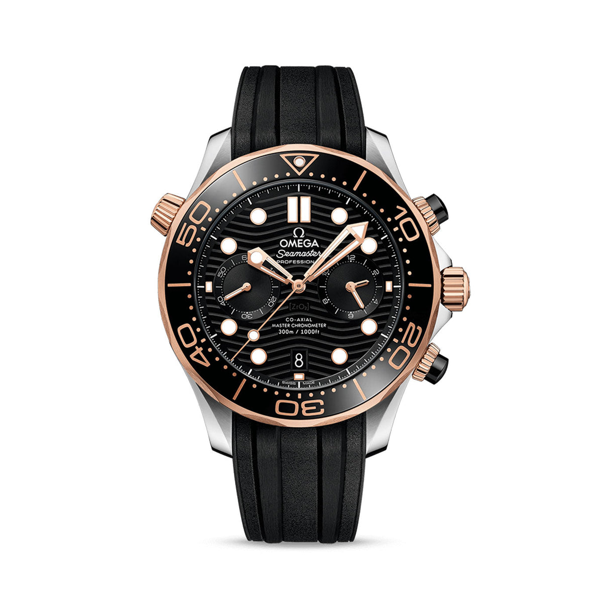 Omega Seamaster DIVER 300M COâ€‘AXIAL MASTER CHRONOMETER CHRONOGRAPH Ref# 210.22.44.51.01.001