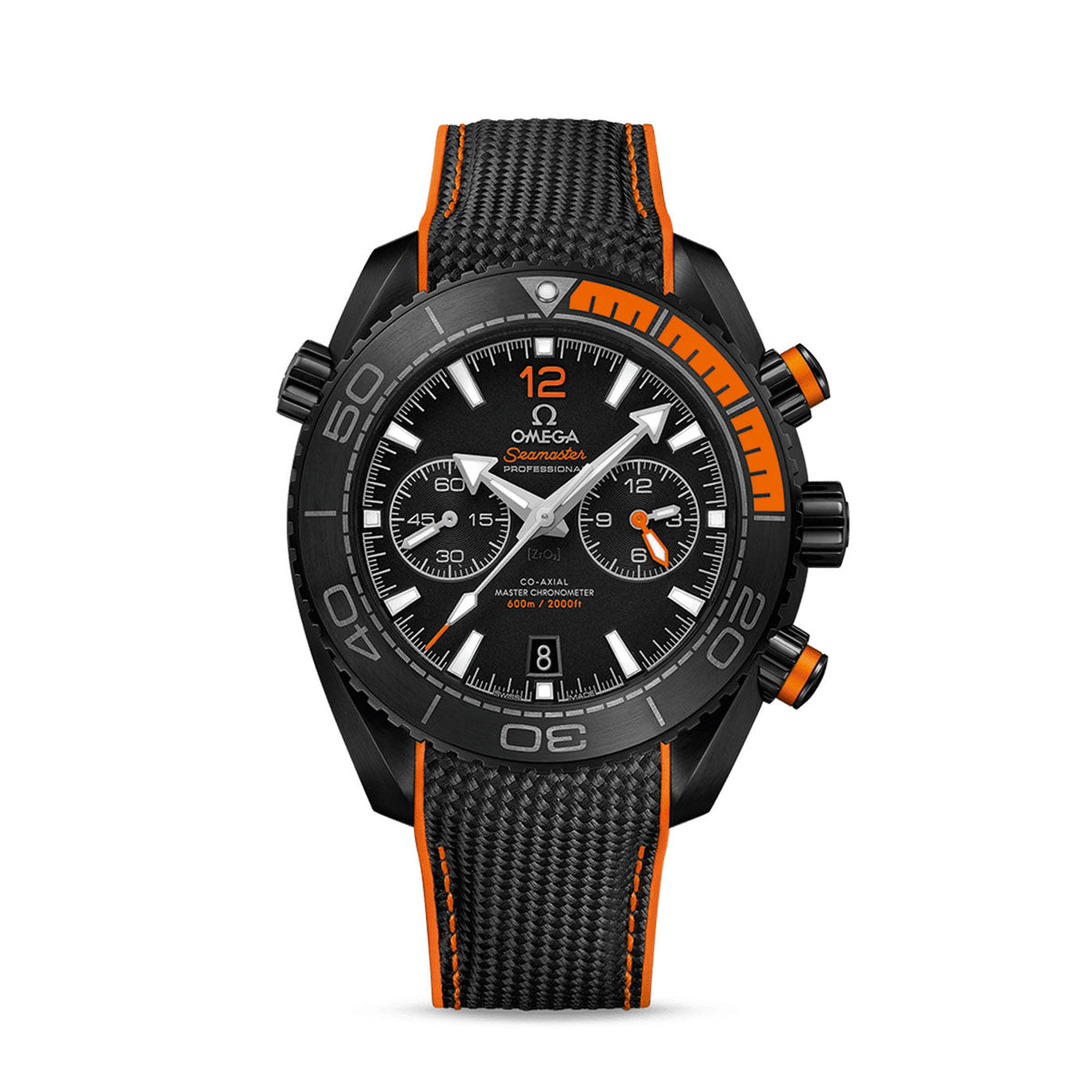 Omega Seamaster PLANET OCEAN 600M COâ€‘AXIAL MASTER CHRONOMETER CHRONOGRAPH Ref# 215.92.46.51.01.001