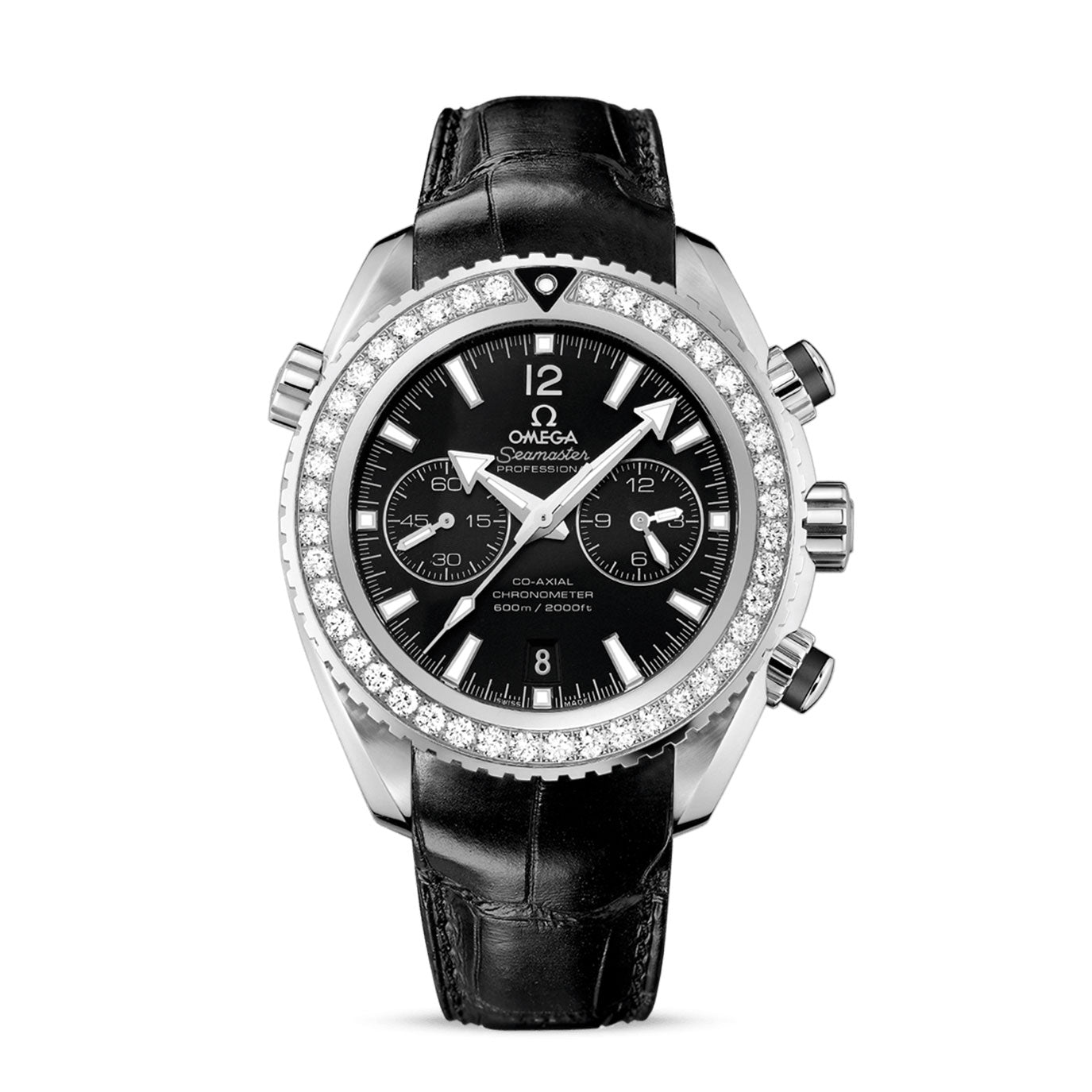 Omega Seamaster PLANET OCEAN 600M COâ€‘AXIAL MASTER CHRONOMETER CHRONOGRAPH Ref# 232.18.46.51.01.001