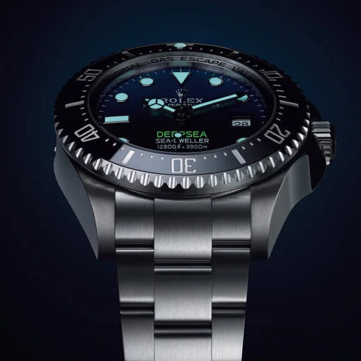 136660 Sea-Dweller Deepsea D-Blue Dial 44mm Stainless Steel Menâ€™s Watch
