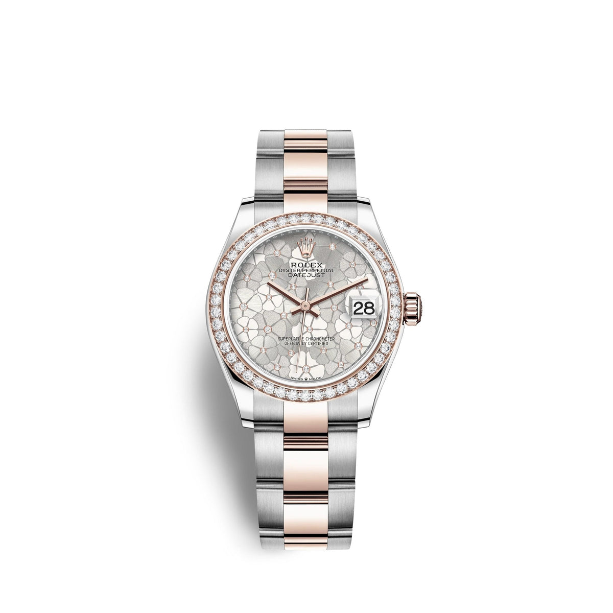 Datejust 31mm, Oystersteel and 18k Everose Gold, Ref# 278381rbr-0031