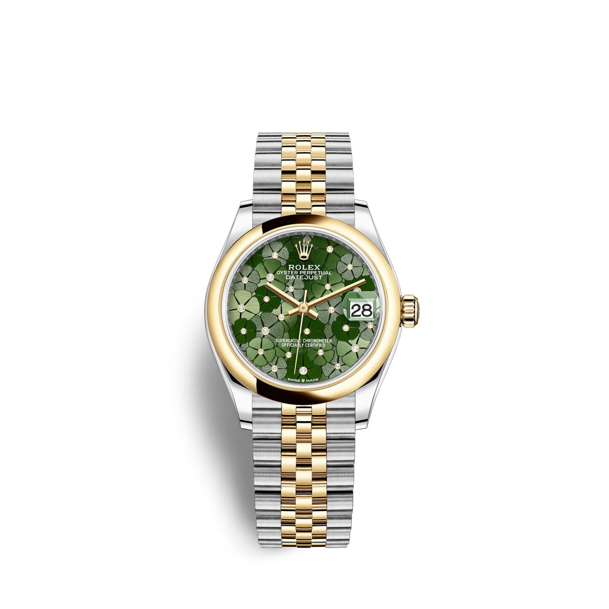 Datejust 31mm, Oystersteel and 18k Yellow Gold and Diamonds, Ref# 278243-0032