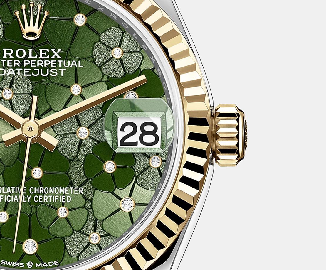 Datejust 31mm, Oystersteel and 18k Yellow Gold and Diamonds, Ref# 278273-0032
