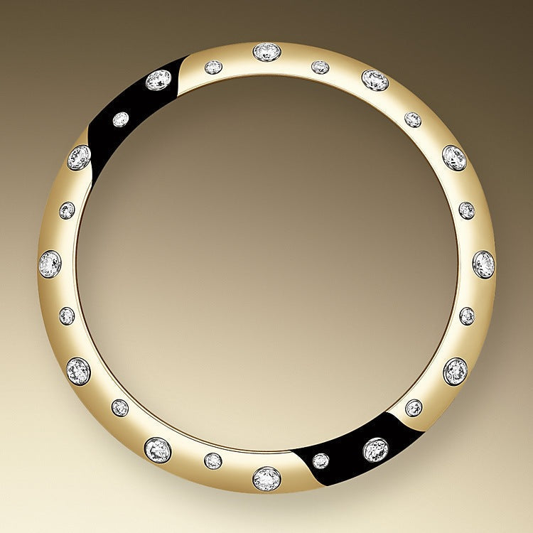 Datejust 31mm, Oystersteel and 18k Yellow Gold with Diamonds, Ref# 278343rbr-0032