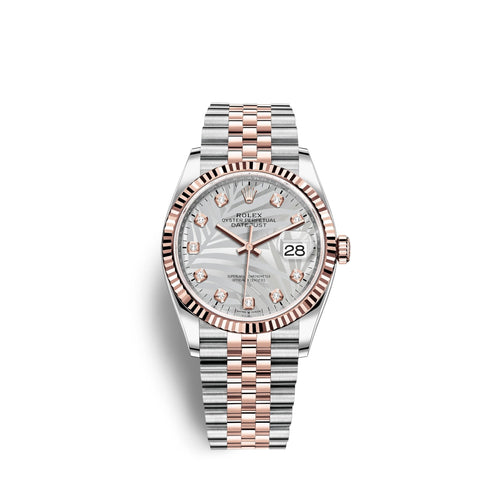 Datejust 36mm, Oystersteel and 18k Everose Gold, Ref# 126231-0037