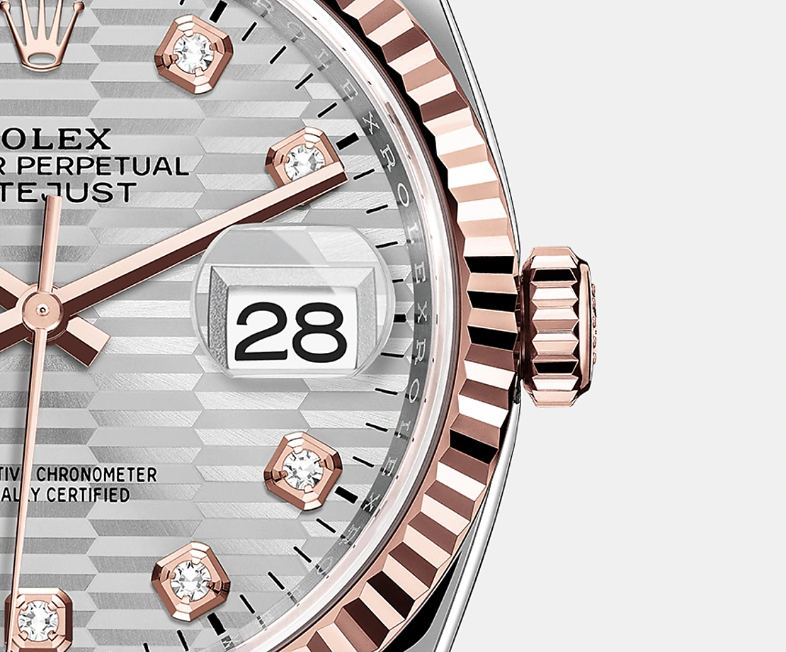 Datejust 36mm, Oystersteel and 18k Everose Gold, Ref# 126231-0039