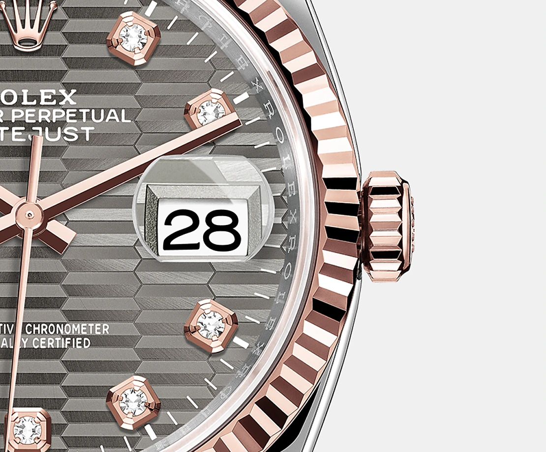 Datejust 36mm, Oystersteel and 18k Everose Gold, Ref# 126231-0042