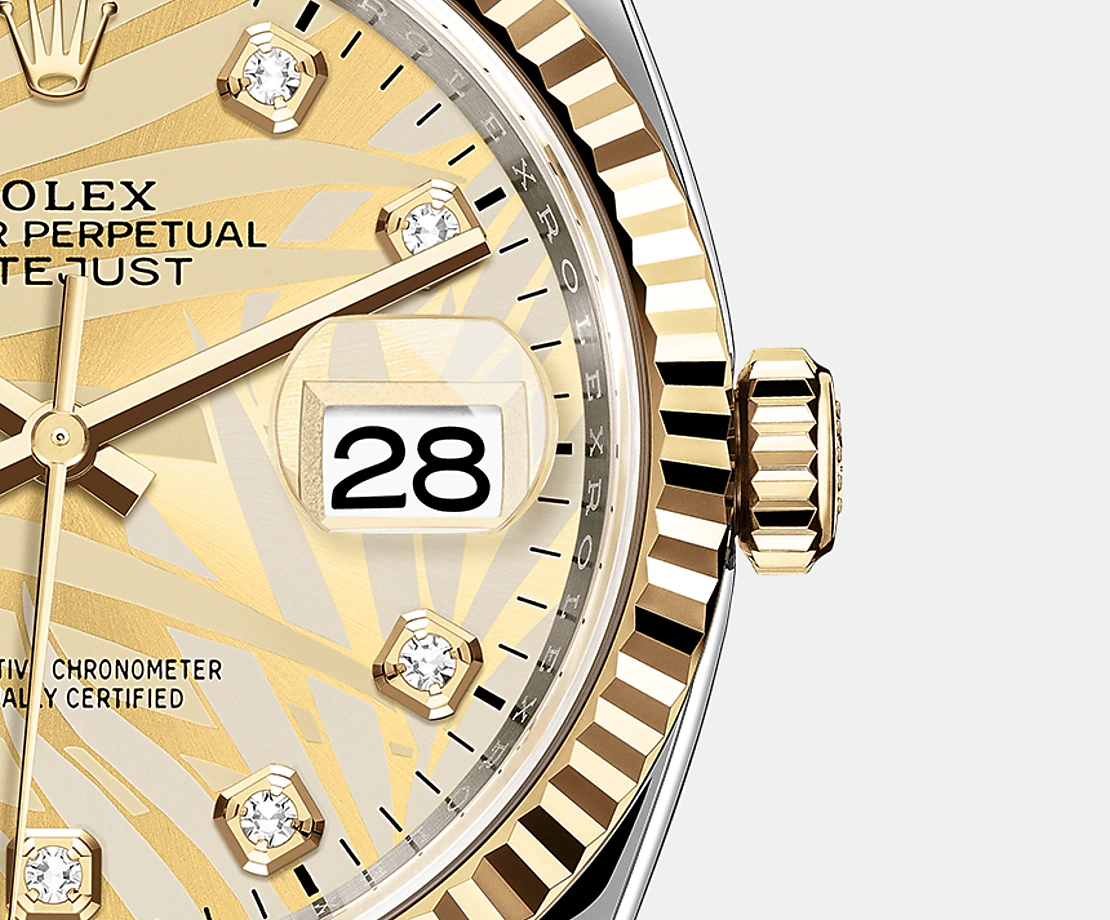 Datejust 36mm, Oystersteel and 18k Yellow Gold, Ref# 126233-0043