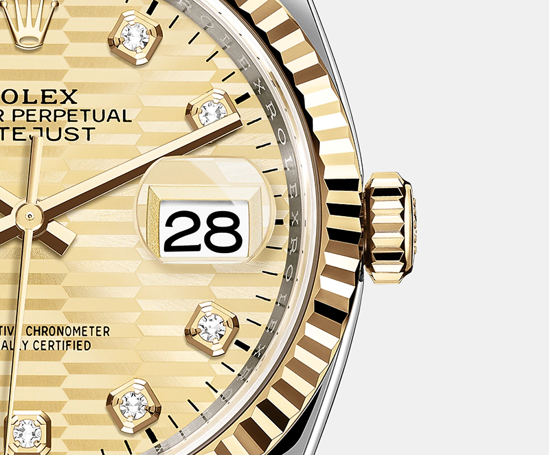 Datejust 36mm, Oystersteel and 18k Yellow Gold, Ref# 126233-0045