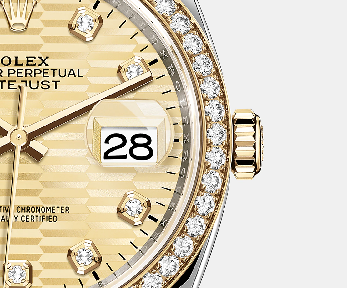 Datejust 36mm, Oystersteel and 18k Yellow Gold, Ref# 126283rbr-0032
