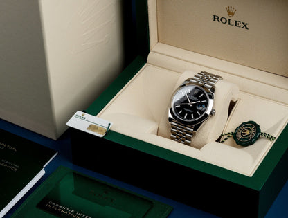 DATEJUST 41 Oyster, 41 mm, Oystersteel and white gold, M126334-0018