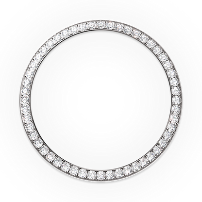 Day-Date 36, 18k White Gold with Diamond-set , 36mm, Ref# 128349rbr-0031