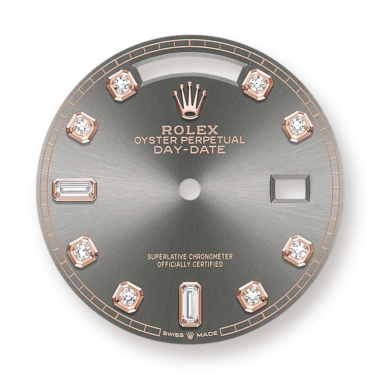 Day-Date 36mm, 18k Everose Gold, Ref# 128345rbr-0052