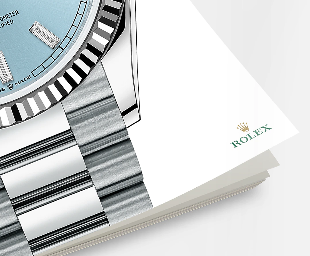 Day-Date, 36mm, Platinum, Ref# 128236-0009
