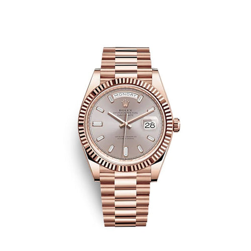 Day-Date 40 18 ct Everose gold Ref# 228235-0004