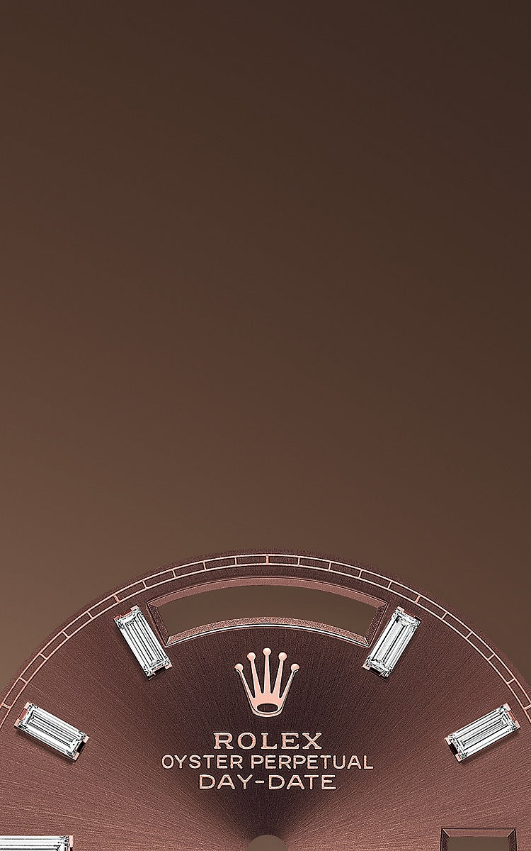 Day-Date 40 Everose gold Ref# 228345RBR-0006
