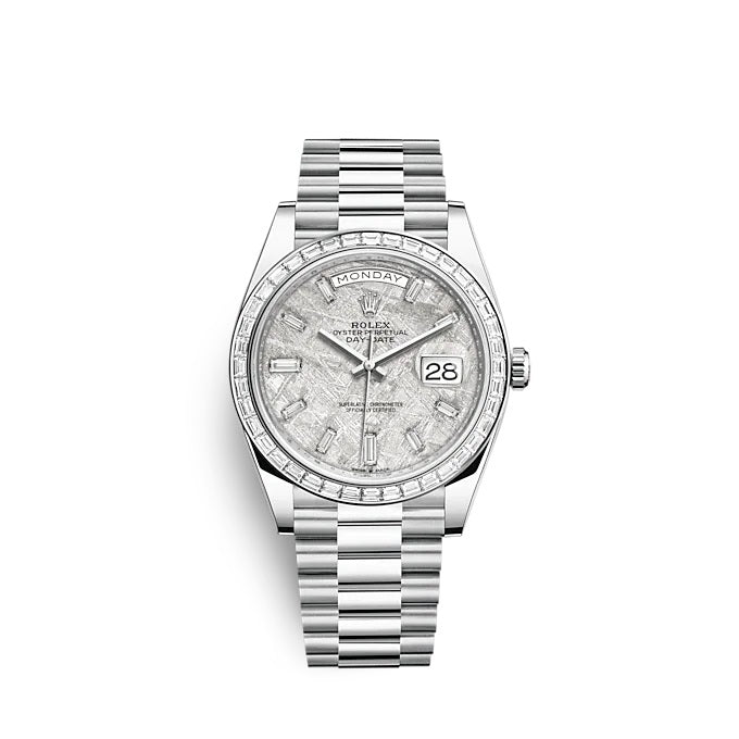 Day-Date 40 Platinum Ref# 228396TBR-0027