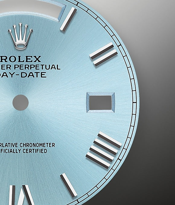 Day-Date 40 Platinum Ref# 228396TBR-0030