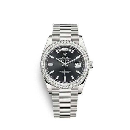 Day-Date 40 White gold Ref# 228349RBR-0003