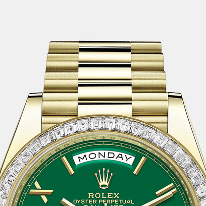 Day-Date, 40mm, 18k Yellow Gold and Diamonds, Ref# 228398tbr-0039