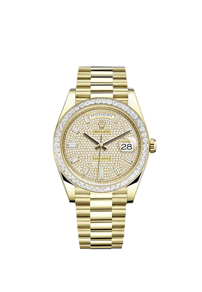 Day-Date 40mm, 18k Yellow Gold, Ref# 228398tbr-0036