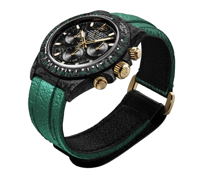 Diw Daytona carbon emerald 40mm oyster carbon