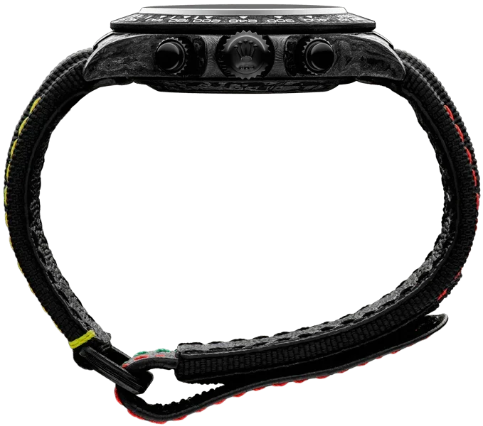 Diw Daytona carbon motley 40mm oyster black