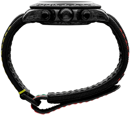 Diw Daytona carbon motley 40mm oyster black