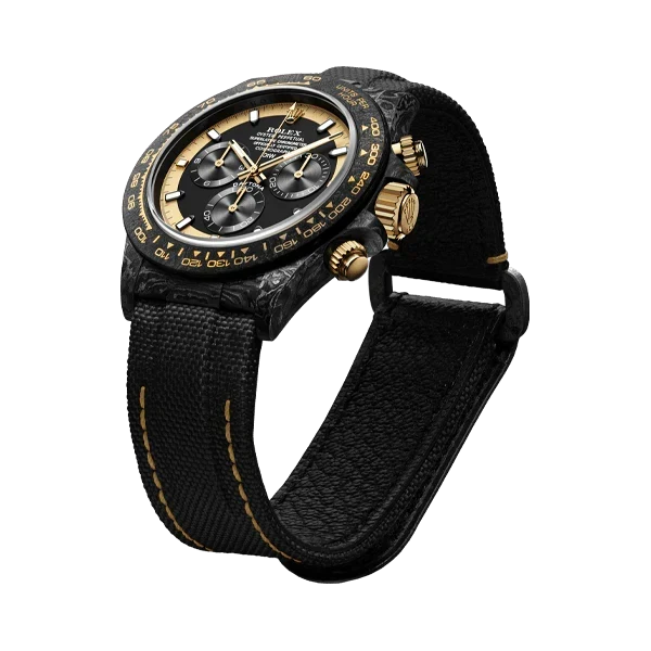 Diw Daytona cream invert gold 40mm oyster black