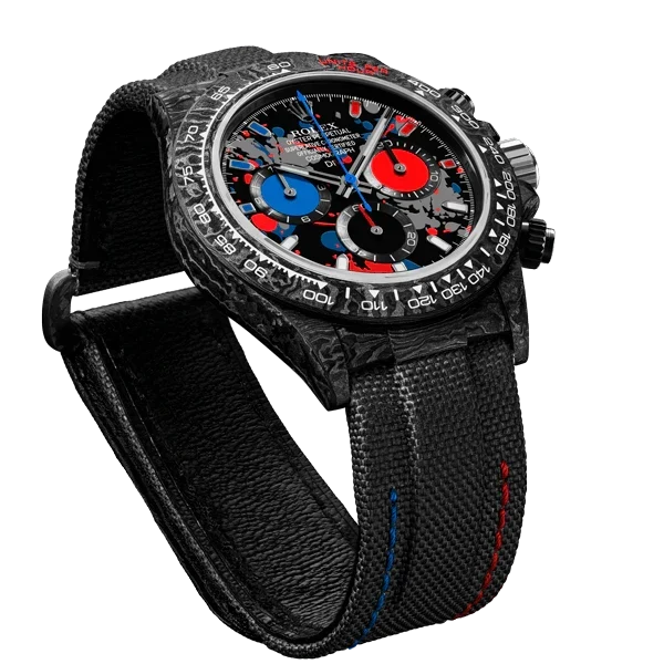 Diw Daytona motley 3s series 40mm oyster black