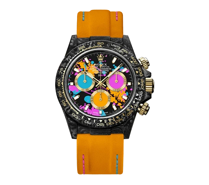 Diw Daytona Motley Orange motley orange 40mm oyster black 116503MTO01