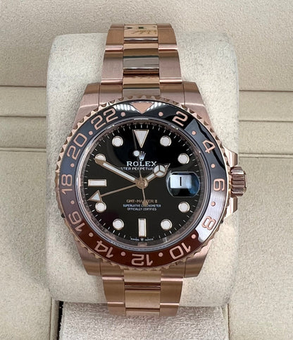 GMT-Master II 18K Everose Rose Gold “The Rootbeer”(Ref# 126715CHNR)
