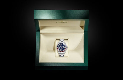 GMT-Master II  Oyster, 40 mm, white gold  M126719BLRO-0003