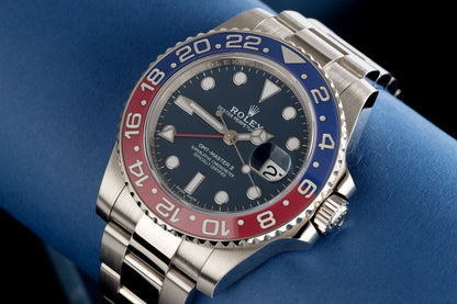 GMT-Master II  Oyster, 40 mm, white gold  M126719BLRO-0003