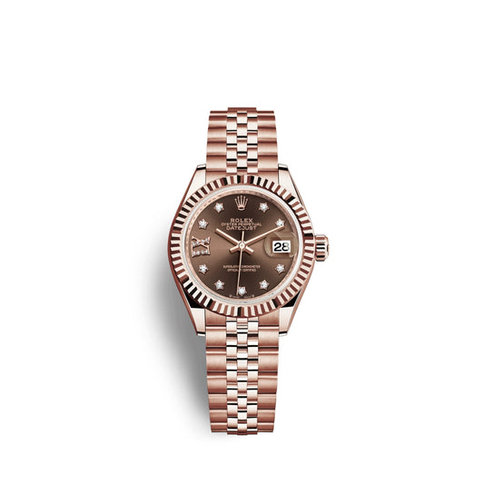Lady-Datejust 28, 18k Everose Gold, Ref# 279175-0004