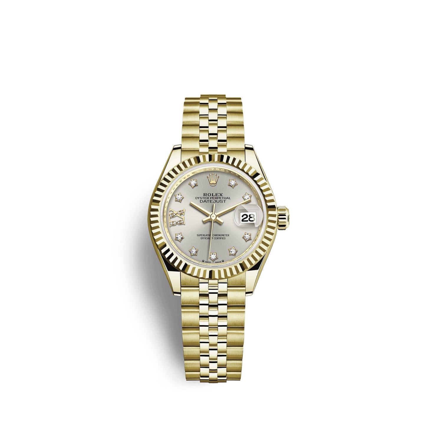 Lady-Datejust 28, 18k Yellow Gold, Ref# 279178-0004