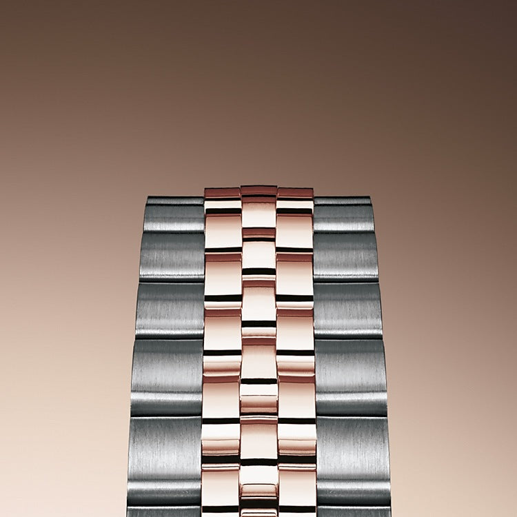 Lady-Datejust 28, Oystersteel and 18k Everose Gold, Ref# 279381RBR-0021